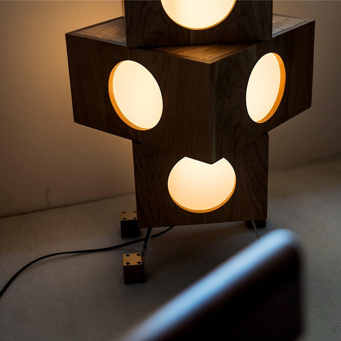 Square Robot Floor Lamp.