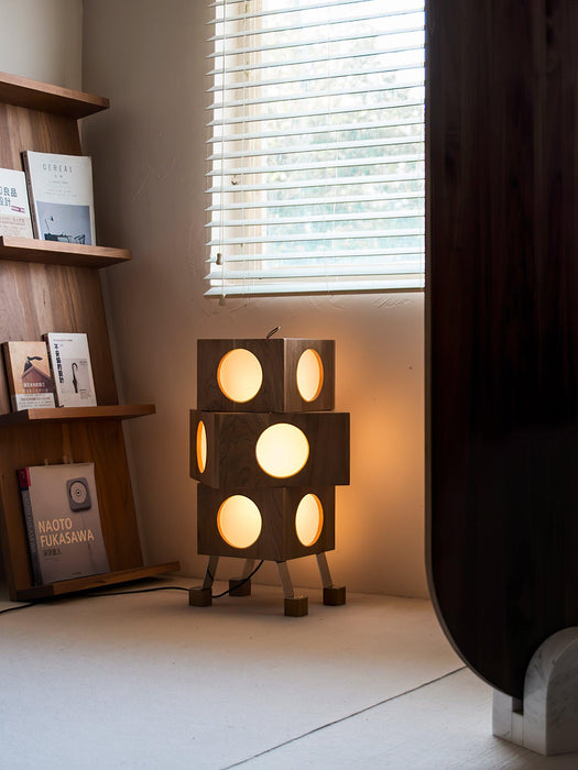 Square Robot Floor Lamp.