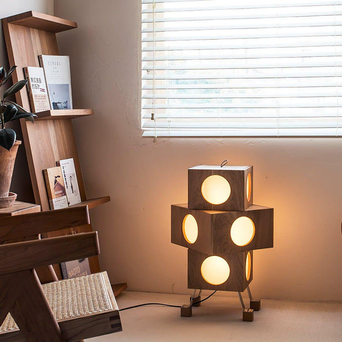 Square Robot Floor Lamp.