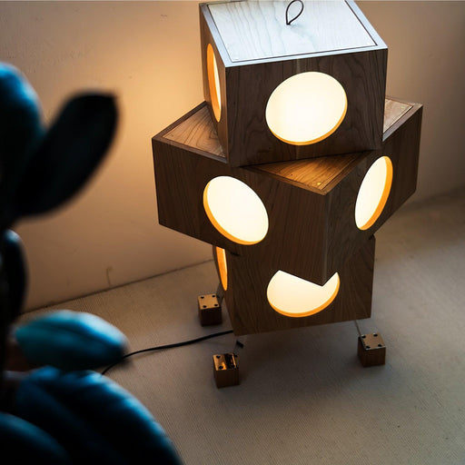 Square Robot Floor Lamp.