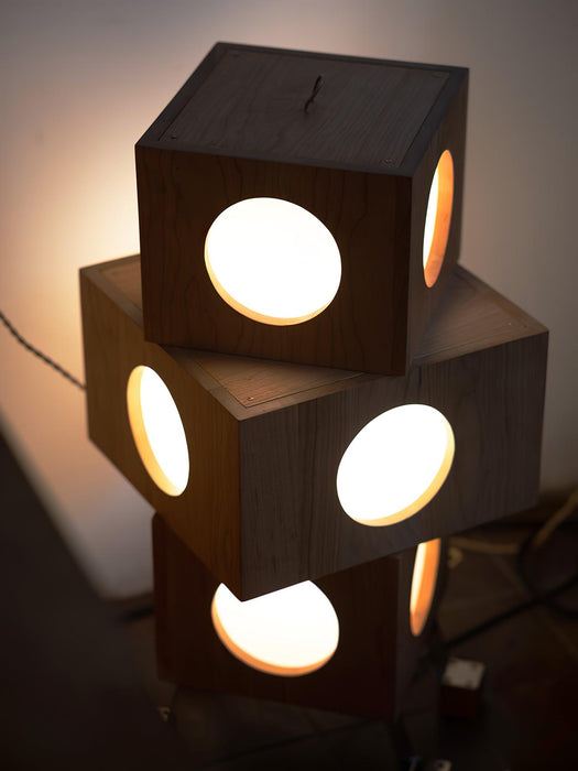 Square Robot Floor Lamp.