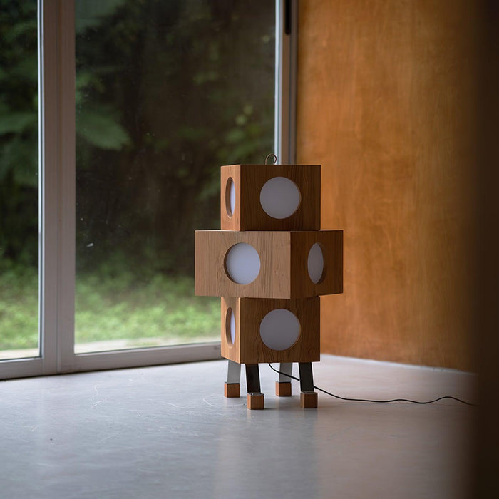 Square Robot Floor Lamp.