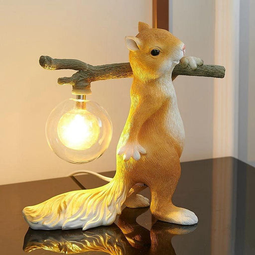 Squirrel Table Lamp-DWHOME