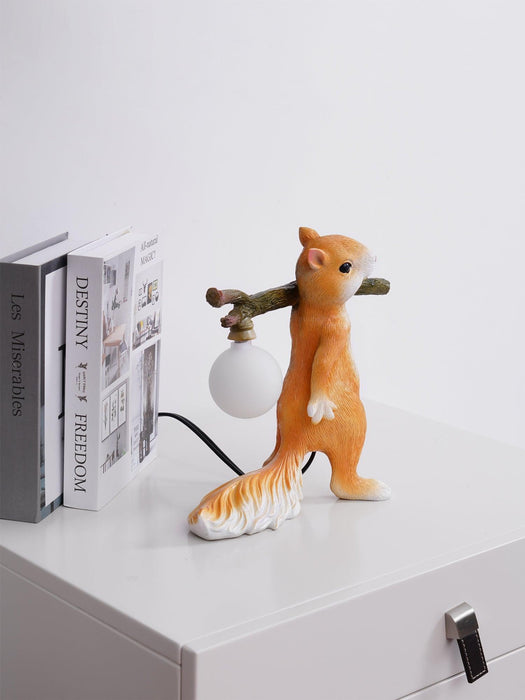 Squirrel Table Lamp-DWHOME