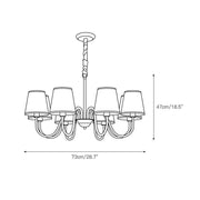 Aged Stacey Chandelier-DWHOME