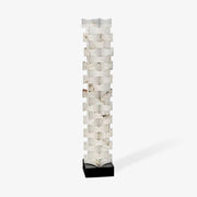 Stacked Alabaster Squares Floor Lamp-DWHOME