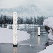 Stacked Alabaster Squares Floor Lamp-DWHOME