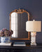 Stacked Alabaster Table Lamp-DWHOME