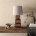 Stacked Wooden Table Lamp-DWHOME