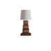 Stacked Wooden Table Lamp-DWHOME