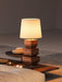 Stacked Wooden Table Lamp-DWHOME
