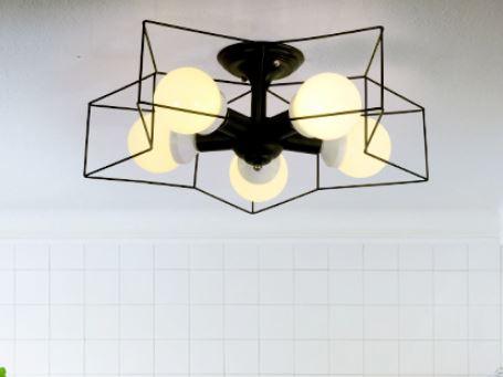 KLARA Star Frame Ceiling Lamp - DWHOME