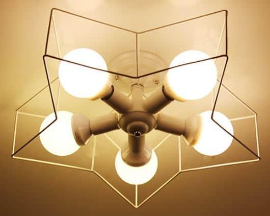 KLARA Star Frame Ceiling Lamp - DWHOME