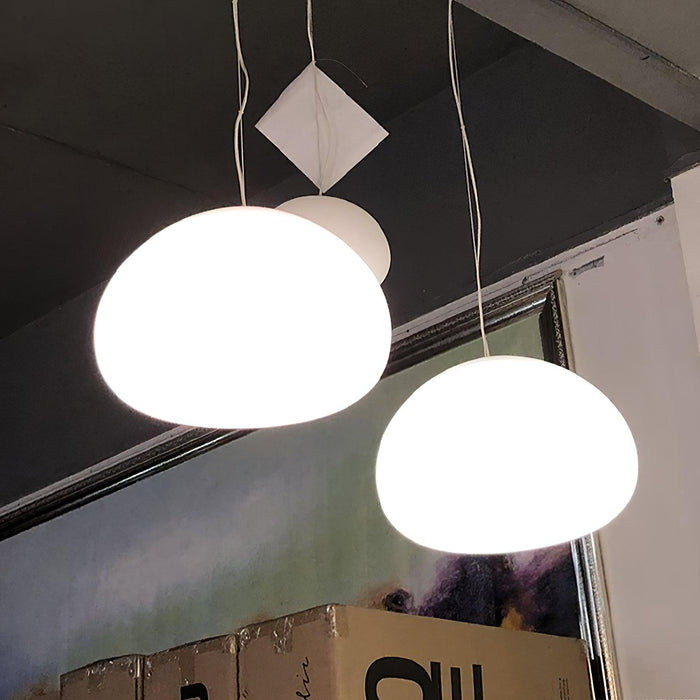 Steamed Bun Pendant Light-DWHOME