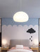 Steamed Bun Pendant Light-DWHOME