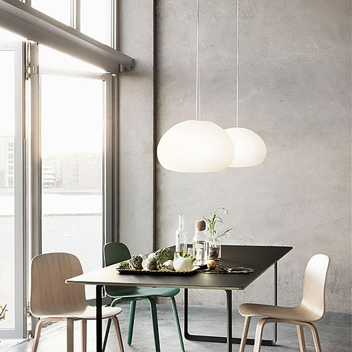 Steamed Bun Pendant Light-DWHOME
