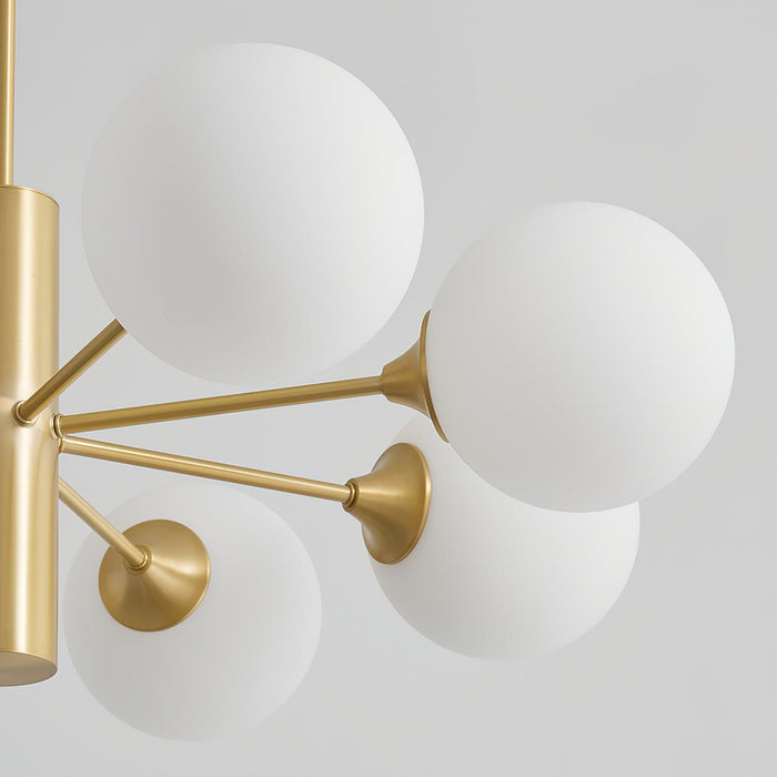 Stella Brass Chandelier.