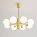 Stella Brass Chandelier - Vakkerlight