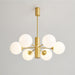 Stella Brass Chandelier - Vakkerlight