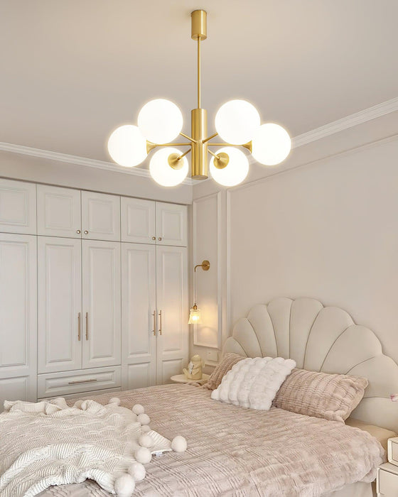 Stella Brass Chandelier.