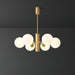 Stella Brass Chandelier - Vakkerlight