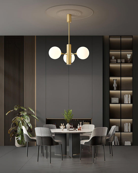 Stella Brass Chandelier - DWHOME