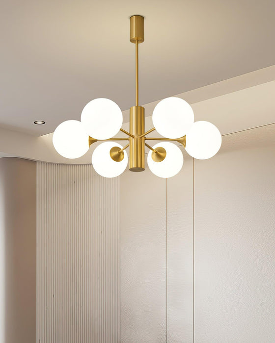 Stella Brass Chandelier.