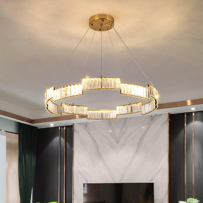 Stella Crystal Chandelier-DWHOME