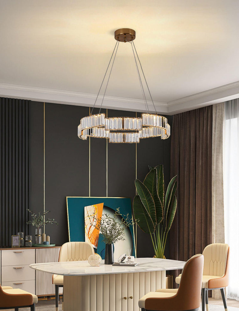 Stella Crystal Chandelier-DWHOME