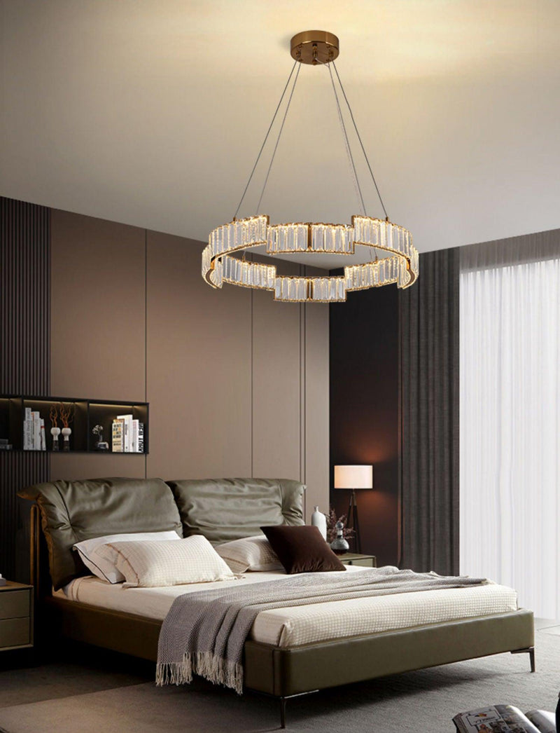 Stella Crystal Chandelier-DWHOME