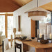 Stevie Woven Pendant Lamp-DWHOME