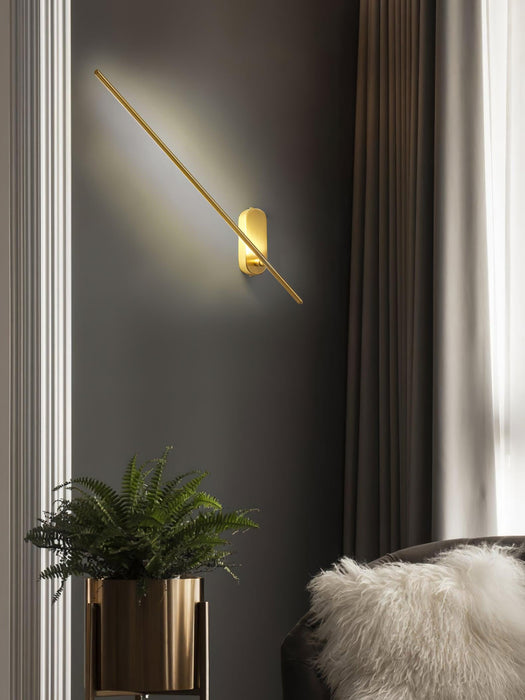 Stick Shaped Metal Sconce - DWHOME