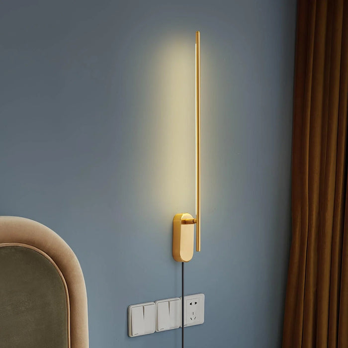 Stick Shaped Plug In Sconce.