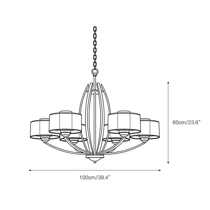 Stiffel Avira Chandelier-DWHOME