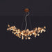 Stone Crystal Brass Chandelier - DWHOME