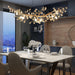 Stone Crystal Brass Chandelier - DWHOME