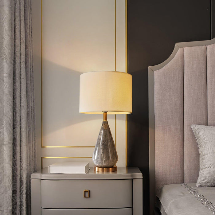 Marble Diamond Table Lamp-DWHOME