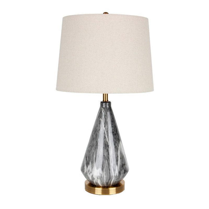 Marble Diamond Table Lamp-DWHOME