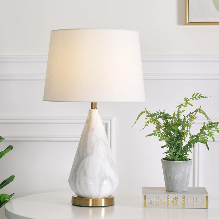 Marble Diamond Table Lamp-DWHOME