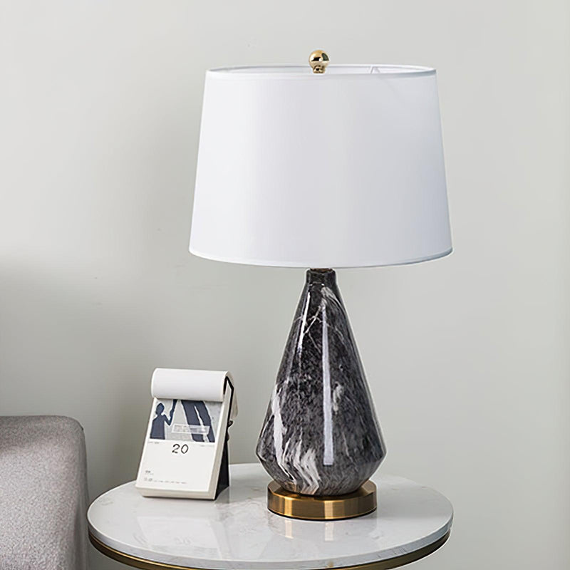 Marble Diamond Table Lamp-DWHOME