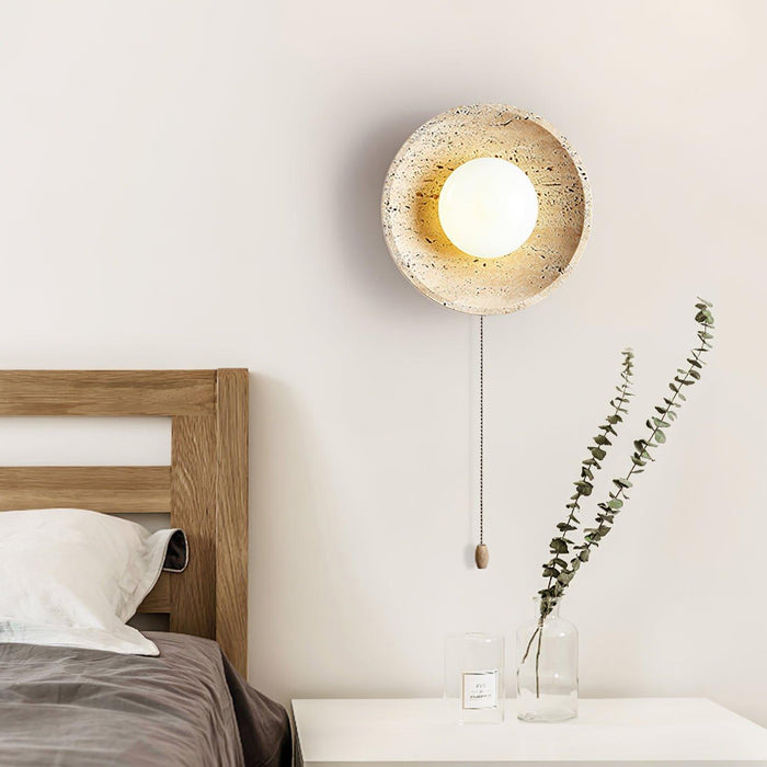 Stone Lunar Eclipse Wall Light - DWHOME