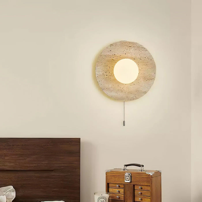 Stone Lunar Eclipse Wall Light - DWHOME