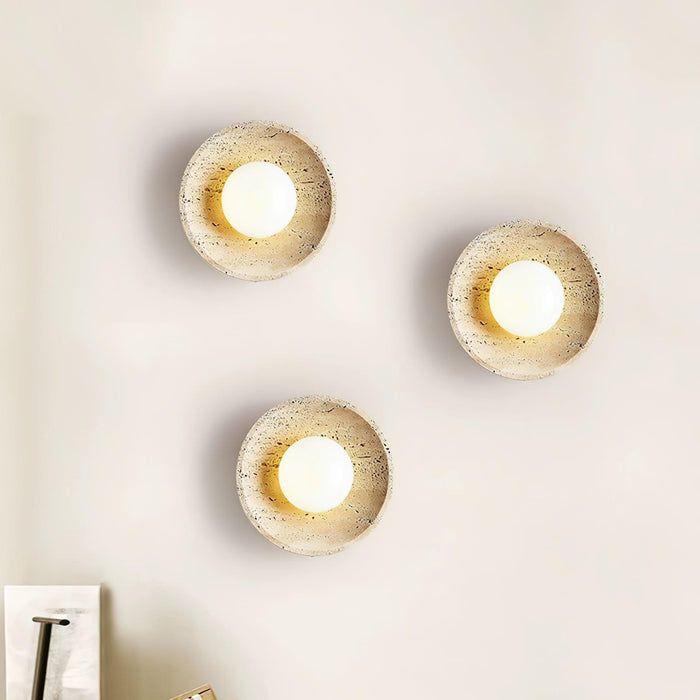 Stone Lunar Eclipse Wall Light - DWHOME