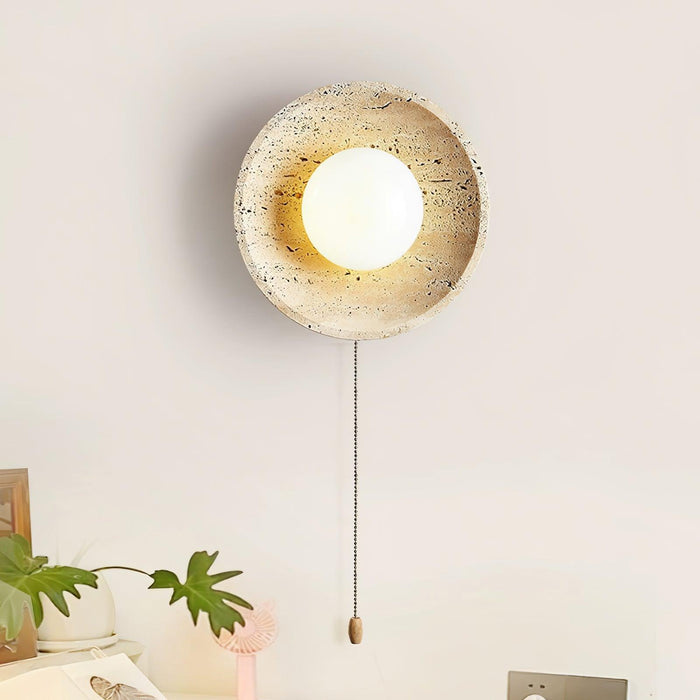 Stone Lunar Eclipse Wall Light - DWHOME