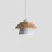 Stone Wood Pendant Lamp.