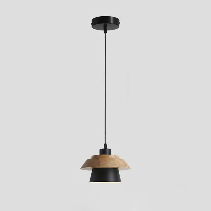 Stone Wood Pendant Lamp.