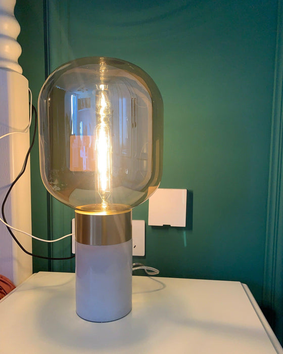 Storm Marble Table Lamp-DWHOME