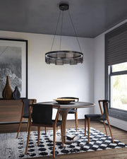 Stratos LED Chandelier-DWHOME