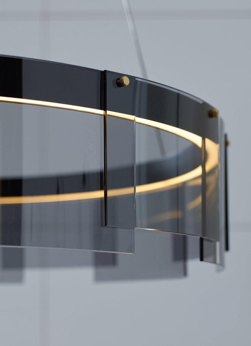 Stratos LED Chandelier-DWHOME