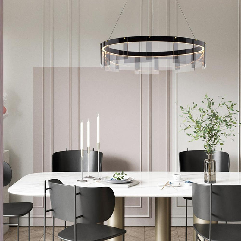 Stratos LED Chandelier-DWHOME